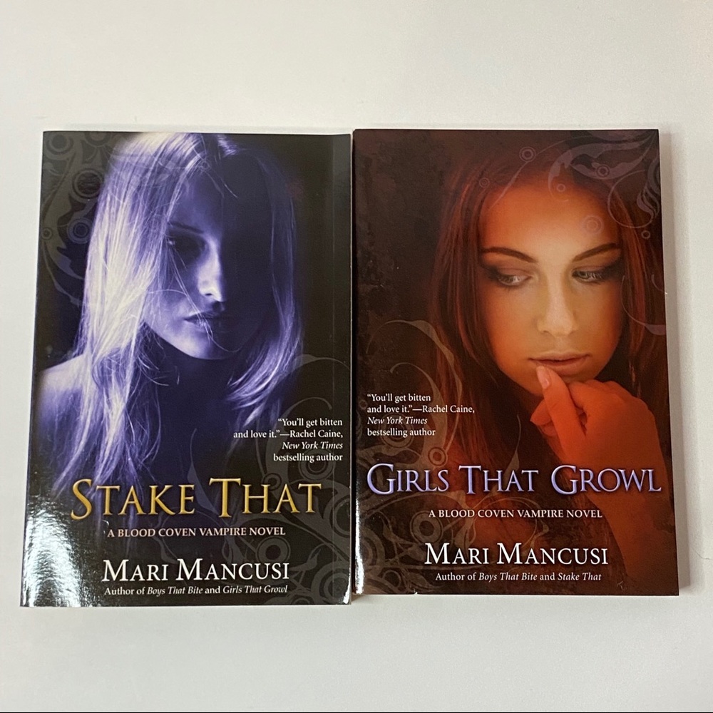 Stake That & Girls That Growl Blood Coven Novels 2 Books